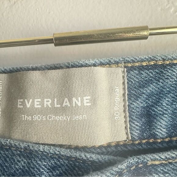 Everlane The 90's Cheeky Jean Women's 30 Blue High Rise NWT - Picture 3 of 9